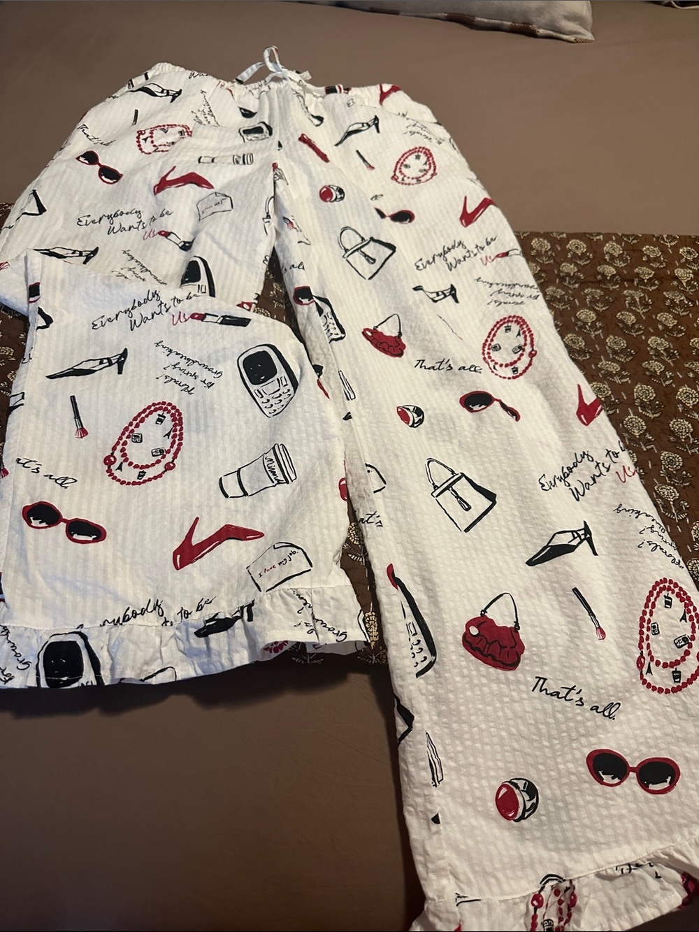 DEVIL WEARS PRADA women’s pj pants